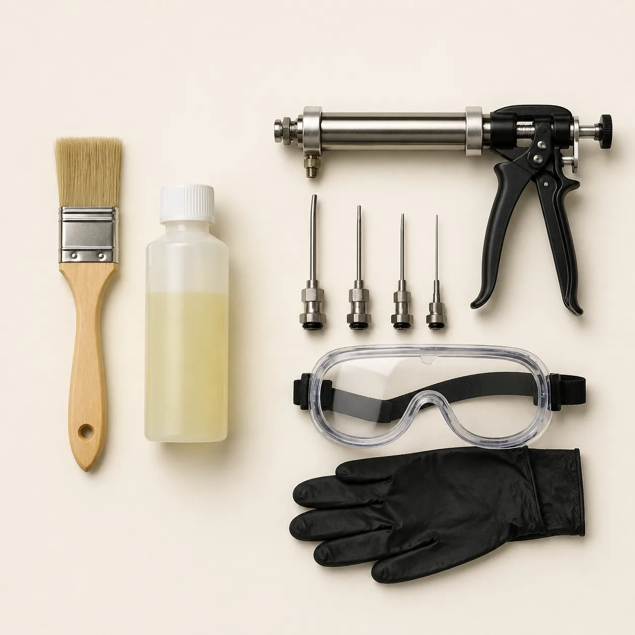 Comparaison visuelle entre outils de bricolage et équipement professionnel